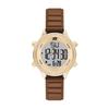 Aliso Digital Brown Polyurethane SR6343 Women's Watch,