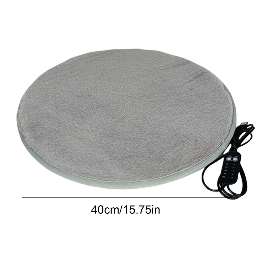 Heated Seat Cushion 5-Levels Home Warming Sitting Pad With Timer Pet heating Seat Cushion ForDog Outdoors Travel Car Apartment