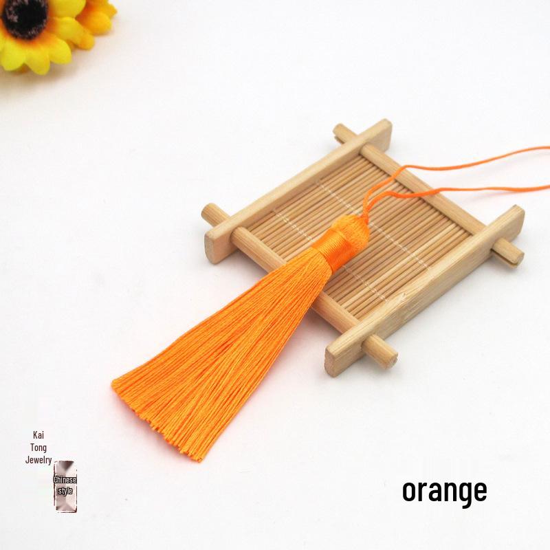 8cm Closed Loop Hanging Cord: Chubby Bookmark & Pillow Tassel