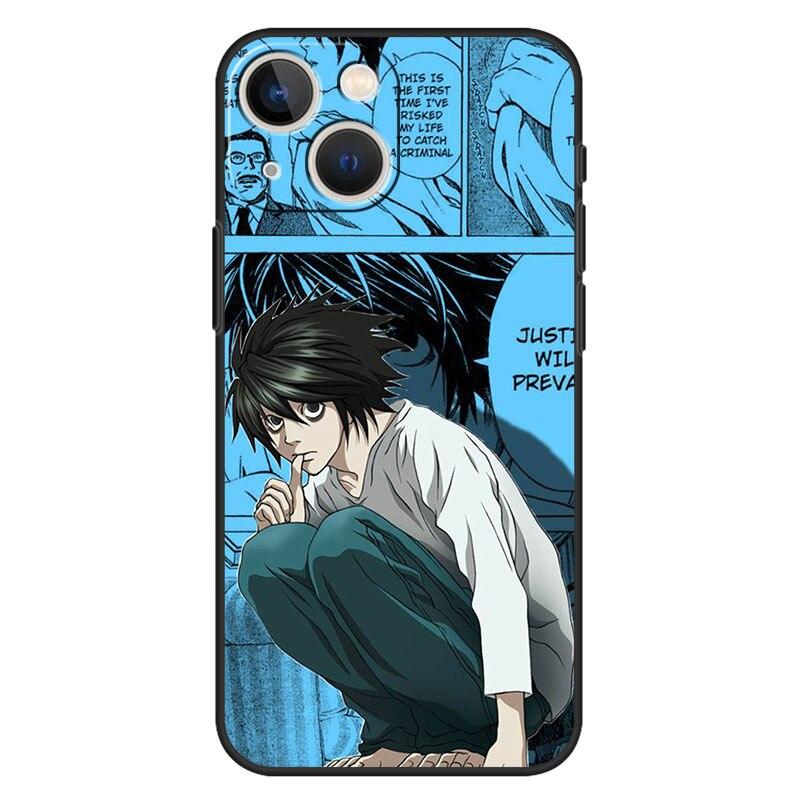 

Чехол для iPhone 13 Pro Coque, чехлы для iPhone 11 12 pro max xr XS X 7 8 Plus 14 5 5S SE2020, чехол Gods of Death Note iPhone 6 6S Plus
