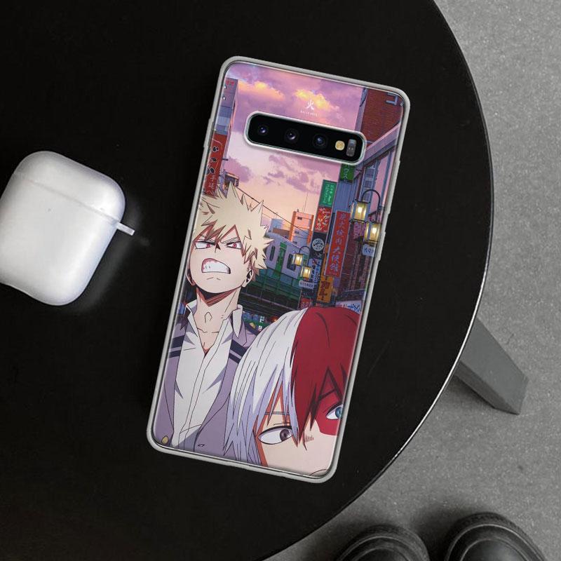 MHA Bakugou Katsuki Phone Case Cover for Samsung Galaxy S26 S25 Edge S24 S23 Ultra S22 Plus S21 FE S20 + Art Customized Fundas G