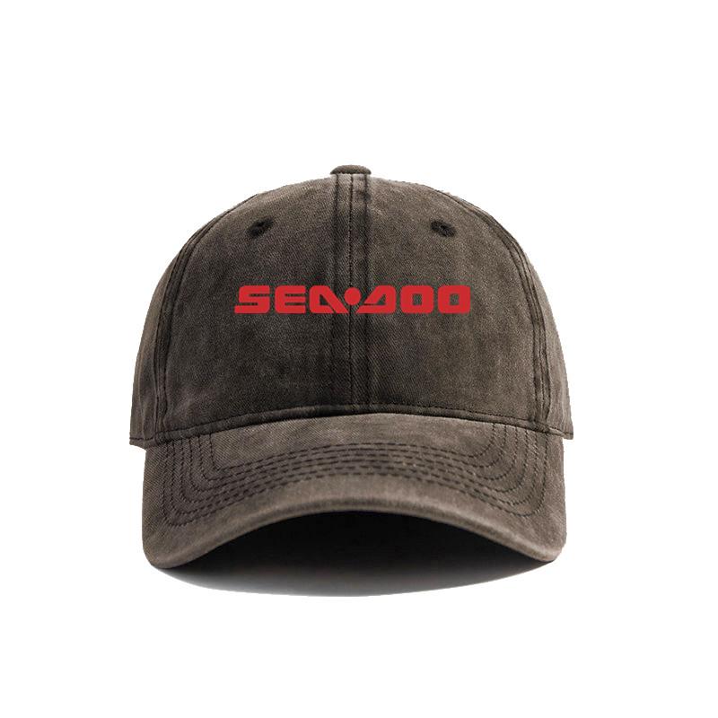 Sea Doo Unisex Cap Distressed Hats Seadoo Baseball Caps Unisex Retro Outdoor Summer Adjustable Hats MZ-139