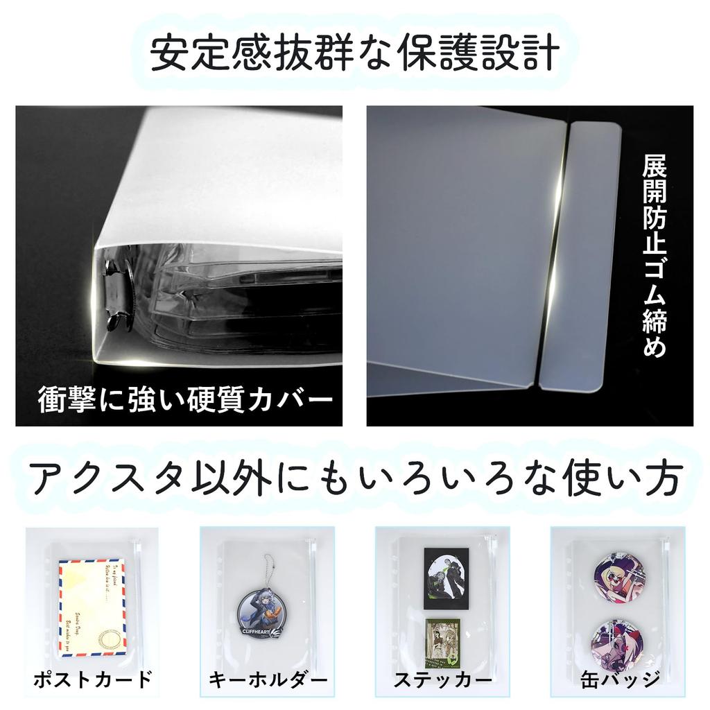 Saeda Acrylic Stand Storage File Set of Large Capacity Acrylic Stand Storage Holds 20 Acrylic A5 Loss Hobby Storage Easy To Acrylic Stand Large Otaku