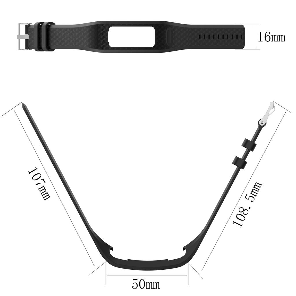 Soft Silicone Watch Band for Garmin Vivofit 1/Vivofit 2