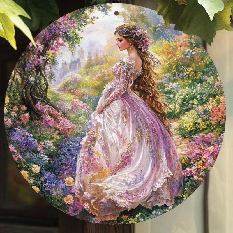 Decorative Metal Wall Art Sign 20x20 Cm Tin Painting