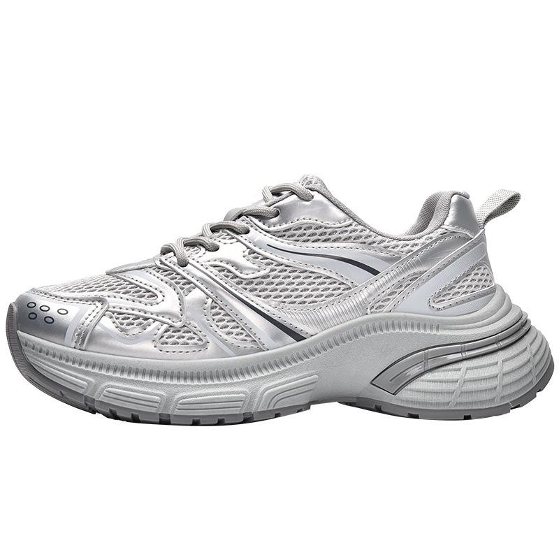 New hot summer new casual dad shoes platform mesh sneakers 3811