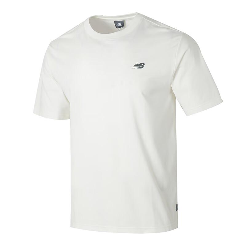 New Balance T Shirt Men s Ivory White NEE36011-IV XL