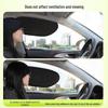 Car Side Window Sunshade: Heat Insulation & Privacy Blackout Curtain
