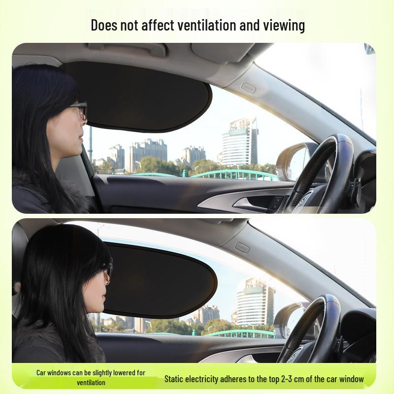 Car Side Window Sunshade: Heat Insulation & Privacy Blackout Curtain