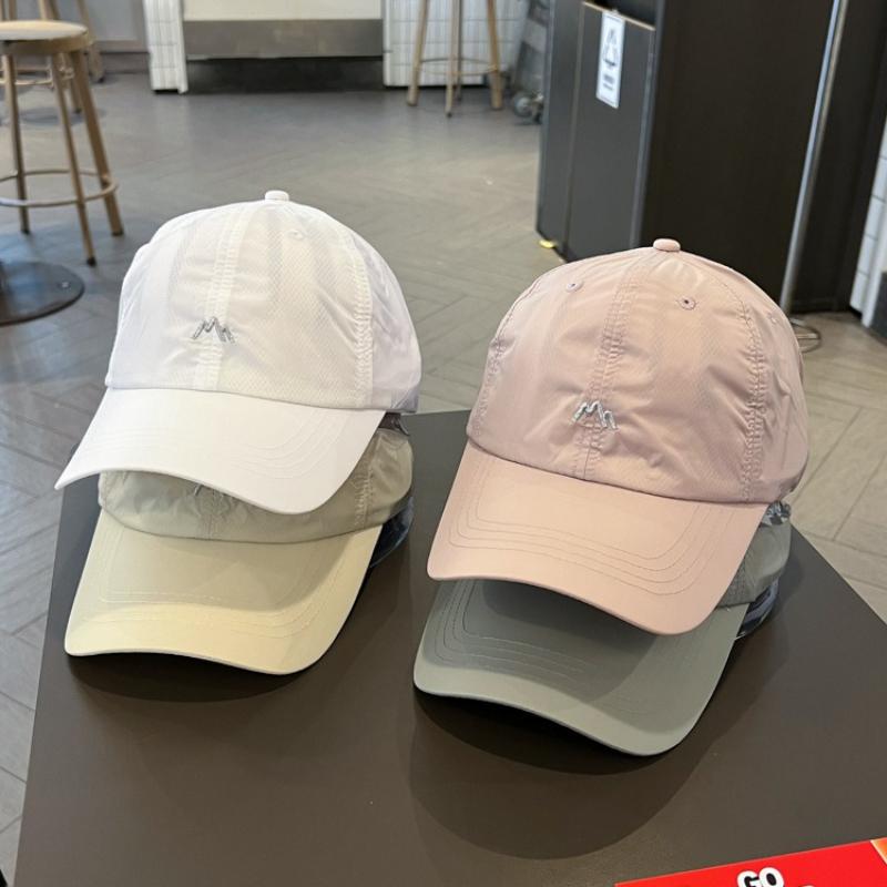 Summer Quick Drying Lightweight Baseball Hat Thin Breathable Sunshade Sunscreen Duckbill Hat Fishing Outdoor Sports Duckbill Cap