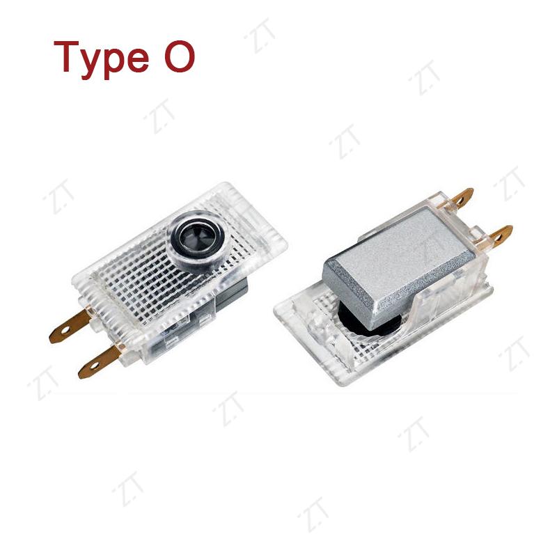HD Glass Lens Car Door Light Welcome Lamp Never Fade For Mercedes Benz CLA E C S V CLS CLA CLK SLK SLR Class Sprinter Viano Vito