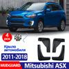 Přední Zadní 4ks PRO Mitsubishi ASX 2011-2018 Blatník Blatník Ochranný kryt Zástěrky proti stříkající vodě Lapače nečistot do auta