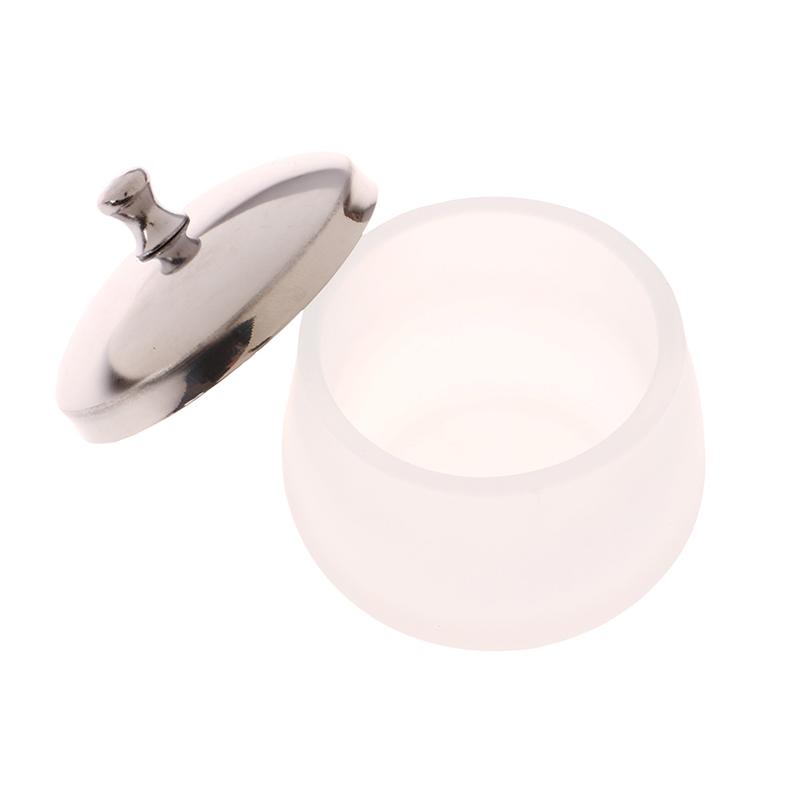 Dish Glass Liquid Powder Container Glitter Pigment Holder Cups