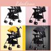 Stroller Ultra Kids Lightweight Foldable Convertible Seat One Rotation Button