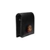 Gucci GG Marmont Distressed Double G Logo Red Rhinestone Edge Short Wallet Women wallet Black 499783-CWGHT-8230