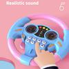 Easy to Install Kids' Steering Wheel Toy Inspires Automotive Enthusiasm and Hands On Learning