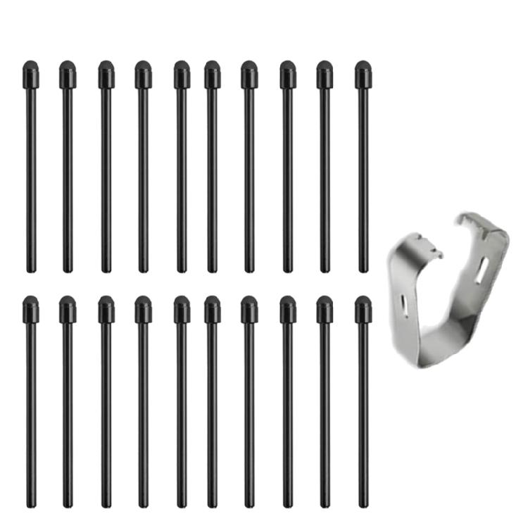 20/10/5Pcs Soft Tip Pen Refills with Practical Clip Providing Consistent Ink Distribution for Max3 Remarkable 2