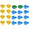 20Pcs Multi Colour Textured Climbing Rocks Wall Stones Kids Assorted Kit