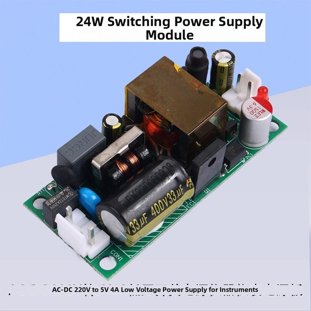 

1pc AC220V To DC5V 4A 24W Switching Power Supply Module For Industrial Control Instruments Parts Accessories China Mainland