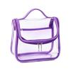 Large Capacity Travel Toiletry Bag Transparent Multi-function Clear Handbag Waterproof PVC Makeup Cosmetics Bag Travel Use