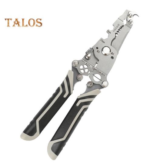 

Инструмент для зачистки проводов с эргономичной ручкой, прочная конструкция, складная конструкция, многофункциональный инструмент для самостоятельной зачистки кабеля 18 в 1 серый