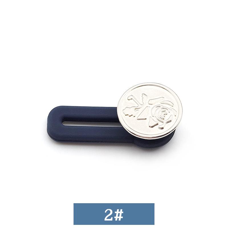 Adjustable Metal Waist Extension Buckle for Jeans