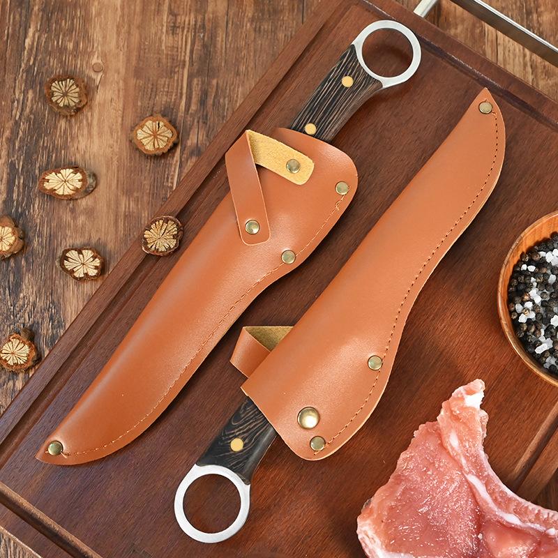 Ručně tepaný vykosťovací nůž pro domácnost Sekáček na maso Kuchyňský nůž z nerezové oceli