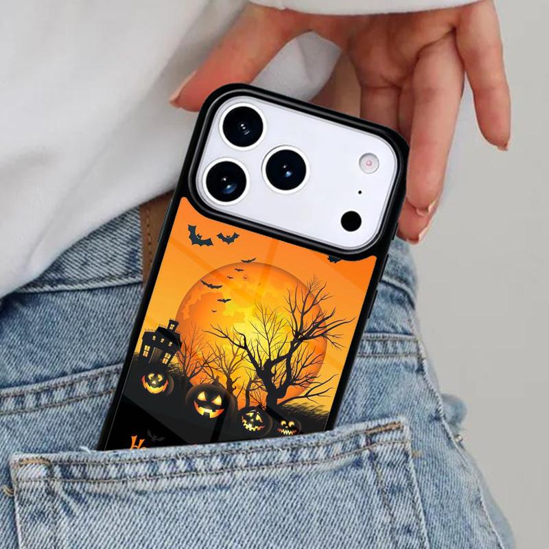 Halloween Bat Phone Case for iPhone 16e 15 14 13 12 17 Pro Max Plus Air 17pro Cover Coque