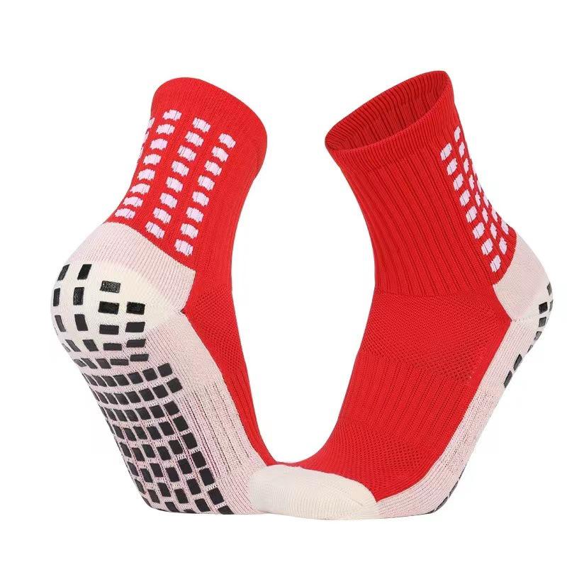 Adult & Children's Anti-Slip Football Socks - Terry Bottom, Sweat-Absorbent, Thickened, High Tube Sports Socks