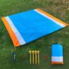Yiwu Goalfit Outdoor Camping Beach Sand Free Beach Mat Waterproof Beach Mat 200*210