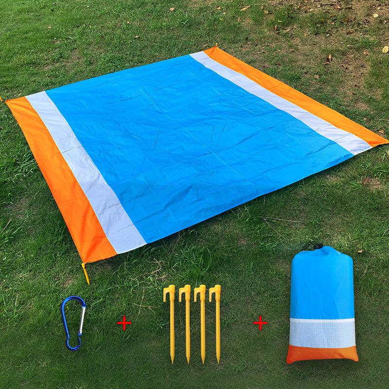 Yiwu Goalfit Outdoor Camping Beach Sand Free Beach Mat Waterproof Beach Mat 200*210