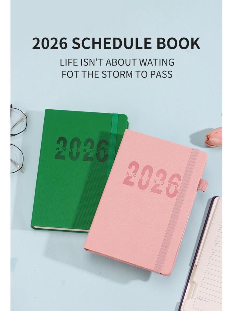 2026 Gränsöverskridande Daglig Planerare: 365-dagars journal & tidsplaneringsanteckningsbok