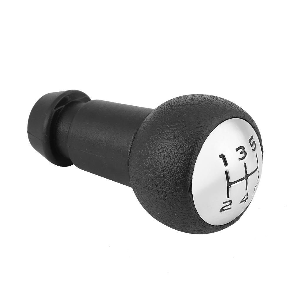 Bil 5-växlad växelspaksknopp för Peugeot 307 308 408 2008 206 207 208 301 3008