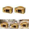 Cat Corrugated House Scratcher Pad Toy 2 In 1 Hideaway Scratcher Board Play House for Small Animals Kitten Home Decor Pet Toy