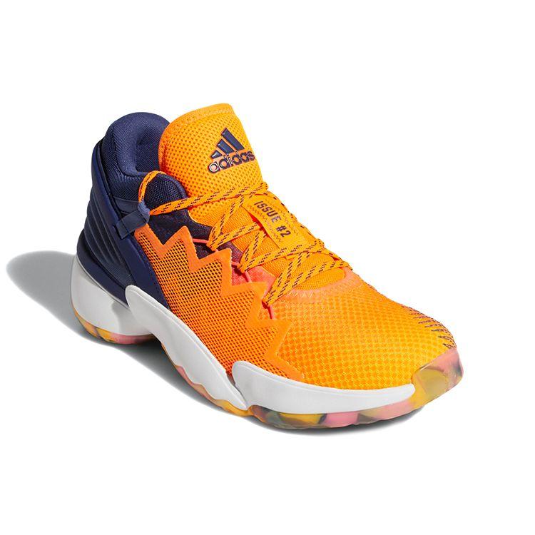 Adidas D.O.N. Issue #2 GCA Signal Orange Men Sneakers Solar-Gold Signal-Pink FW9036