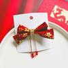 Hair Accessories Bowknot Bow Hair Hoop Chinese New Year Hairpins Kids Chinese Hair Clips Hair Rope