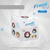 Chao Keyou Boys' Swimming Club Snowflake Series Magnetic Badge - Rin Haruka Design (In-Stock)