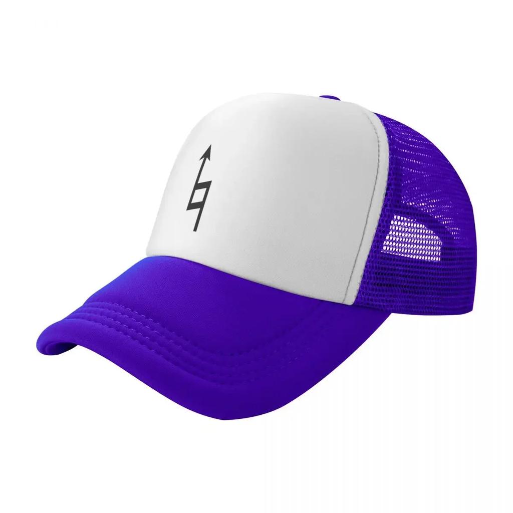Threatening Music Notation Logo Baseball Cap Rugby Christmas Hat Sunscreen Vintage  Men Womens