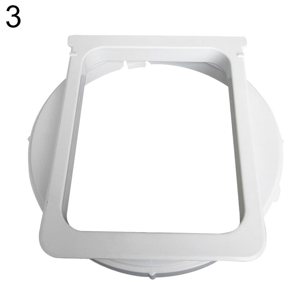 Exhaust Hose Connector Compatible with Portable Air Conditioner Casement Kit Plate and Multiple Connector Types