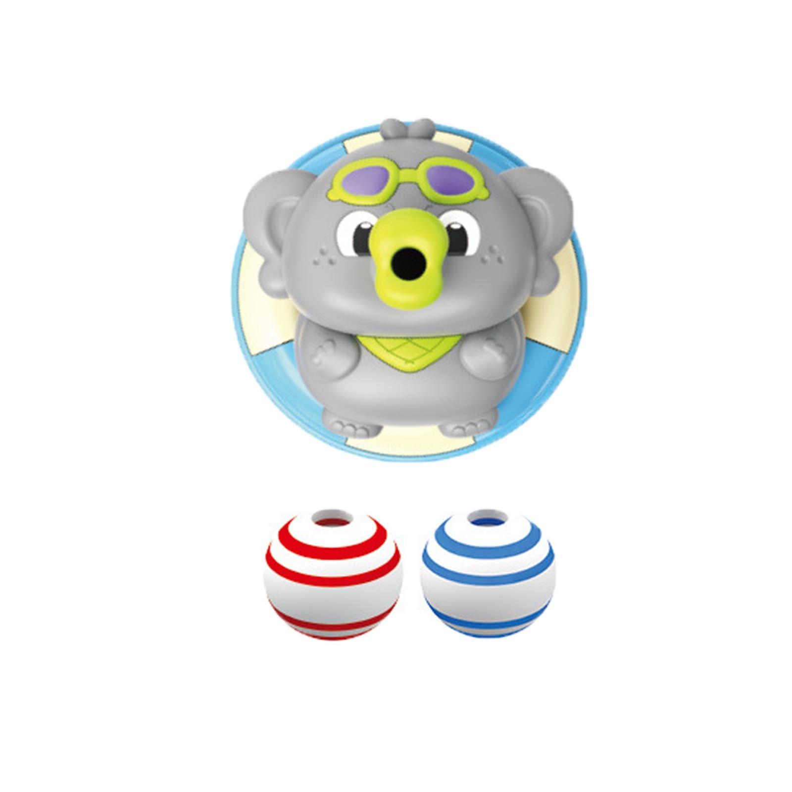 

Электрический дующий шар Музыкальный свет Универсальное автоматическое объезд препятствий Милый питомец слон Дорожная игрушка One Size синий