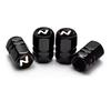 4Pcs Car Wheel Tire Valve Caps Air Stem Covers For Hyundai N Line Sonata Tucson Azera Elantra Veloster Kona Santa Accessories KK5