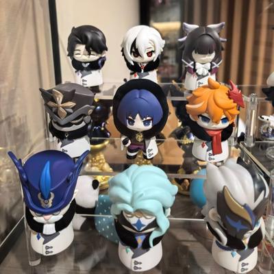Genshin Impact Fatui Harbingers  2025  Suplay Cute Figure Desktop Decor Model Surprise Birthday Gift Toy