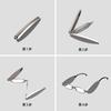 Reading Glasses High-Grade Anti-Blue Three-Fold Presbyopia Lenses Age-Reducing Middle-Aged And Elderly Fashion Portable Glasses