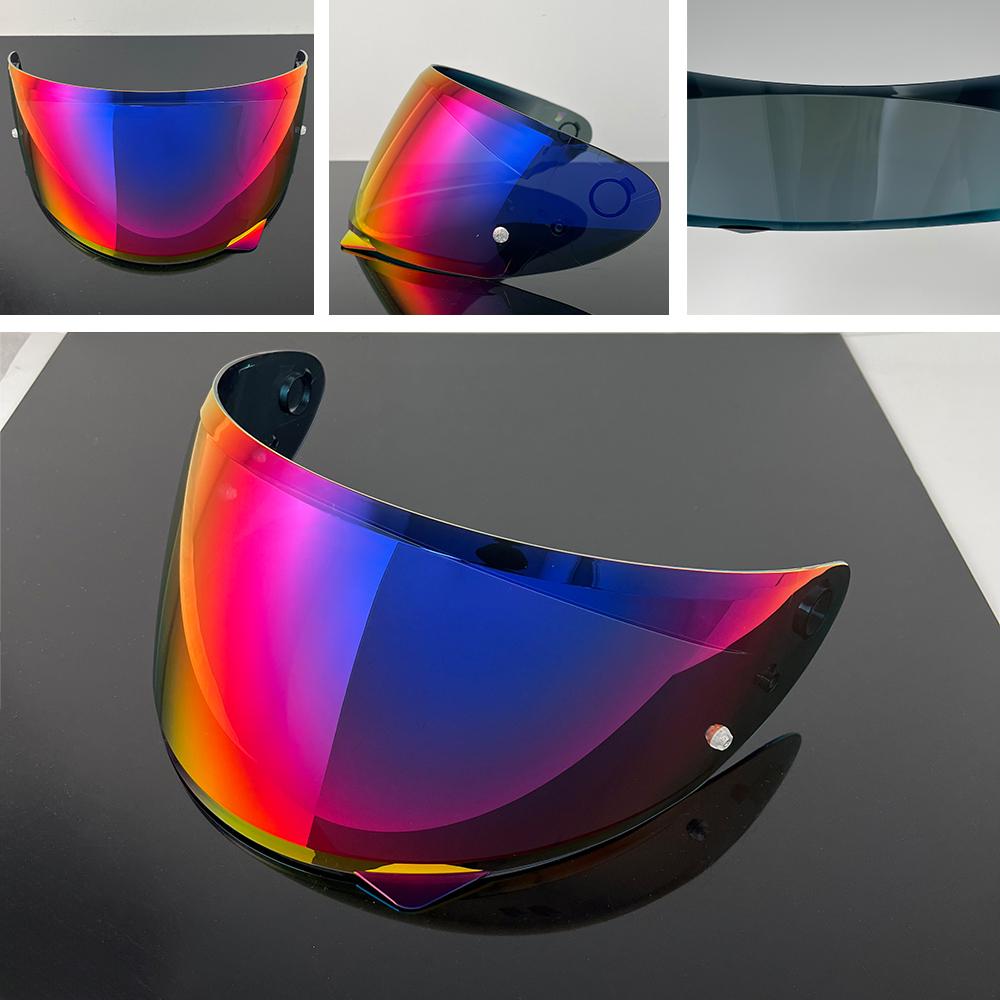 C10 Visier für HJC HJ34P C10 Helm Visier Ersatz Anti-UV Anti-Kratzer Staubdicht Windschutz Motorradzubehör
