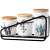 Food Grade Sealed Jar Ceramic Storage Jar Household Kitchen Grains Storage Jar Nut Tea Coffee Storage Box/collection Utensils