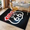 UNS. Route 66 Bedruckter Saugfähiger Waschbarer Teppich, Rutschfeste Badezimmerteppiche, Küchenteppiche, Yogamatte, Wohnzimmer Eingang, Camping Picknickteppiche