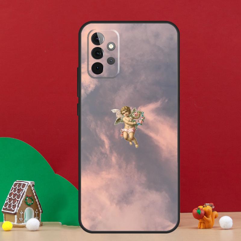 Cute Angels Aesthetic Aesthetics Case For Samsung Galaxy A17 A06 A16 A56 A36 A54 A34 A14 A52 A32 A13 A23 A33 A53 A15 A35 A55