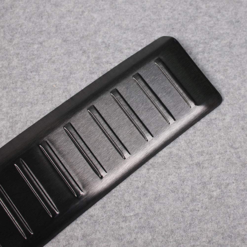 RUIQ Stainless Steel Interior Luggage Kicking Plate Rear Inner Scuff Guard Protective Designed Exclusively for the New Mazda DM Series Plate/Scuff