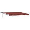 Manual Articulated Arm Awning with LEDs 4 X 3 M