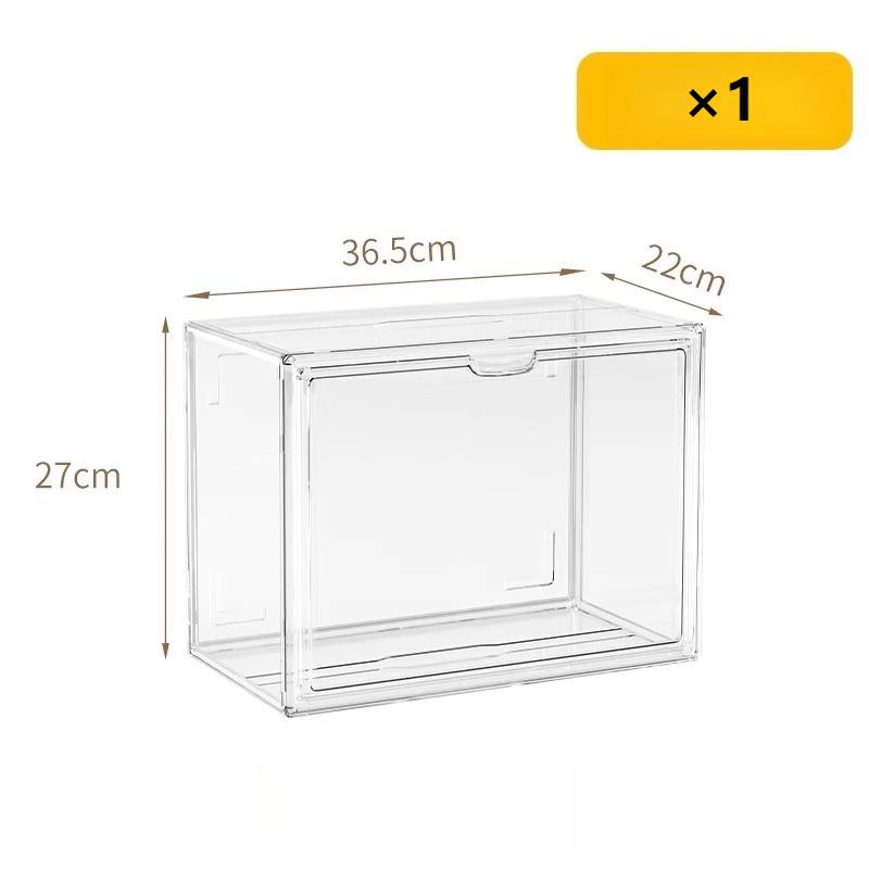 

Idol Album Storage Box Dustproof CD Disc Display Stand Comic Book Tape Record Collection Acrylic Storage Cabinet Transparent